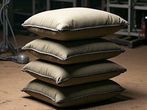 Sandbags para estabilización de equipos